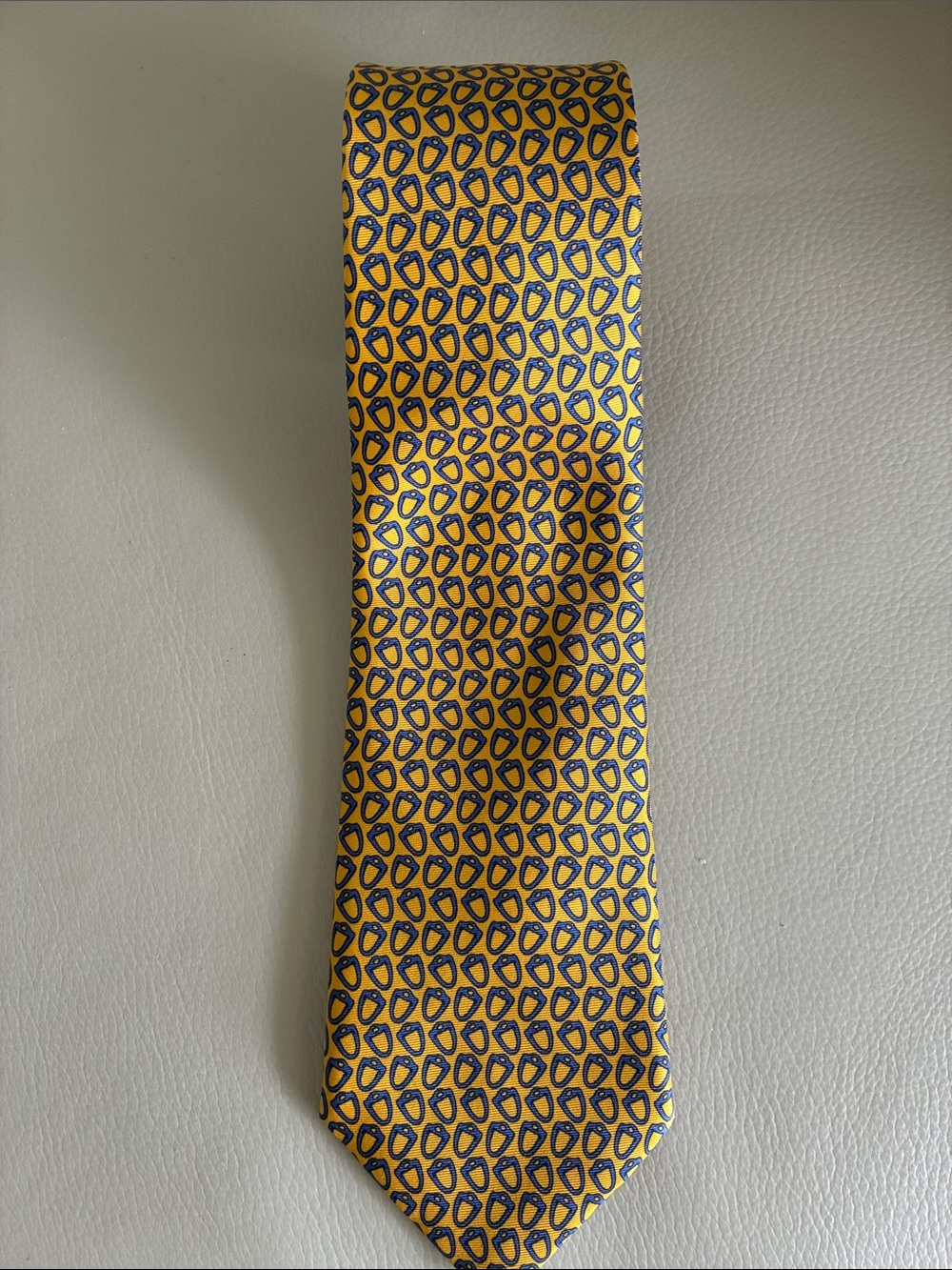 Aquascutum London Men’s Vintage Patterned Silk Tie